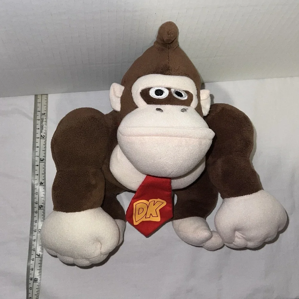 Donkey Kong SUPER Mario Party Plush Toy Rare Item - Nintendo Japan Tush Tag DK